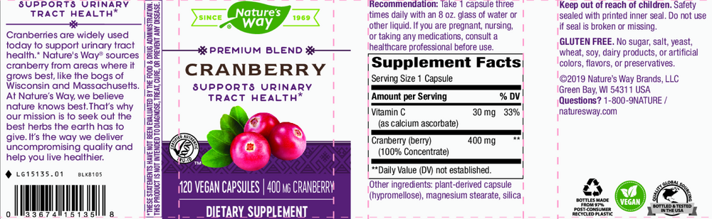 Cranberry Standardized