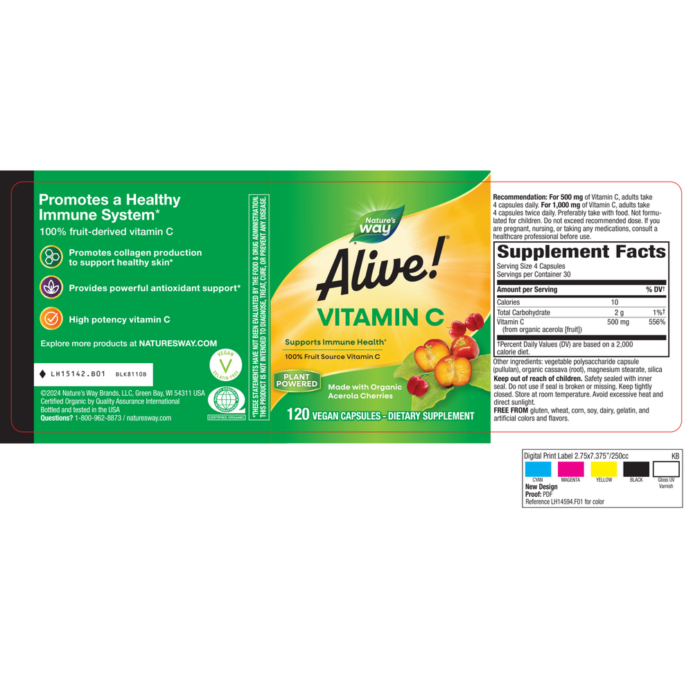 Alive! Organic Vitamin C