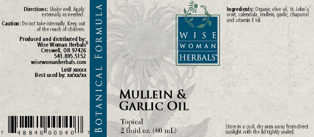 Mullein and Garlic Oil
