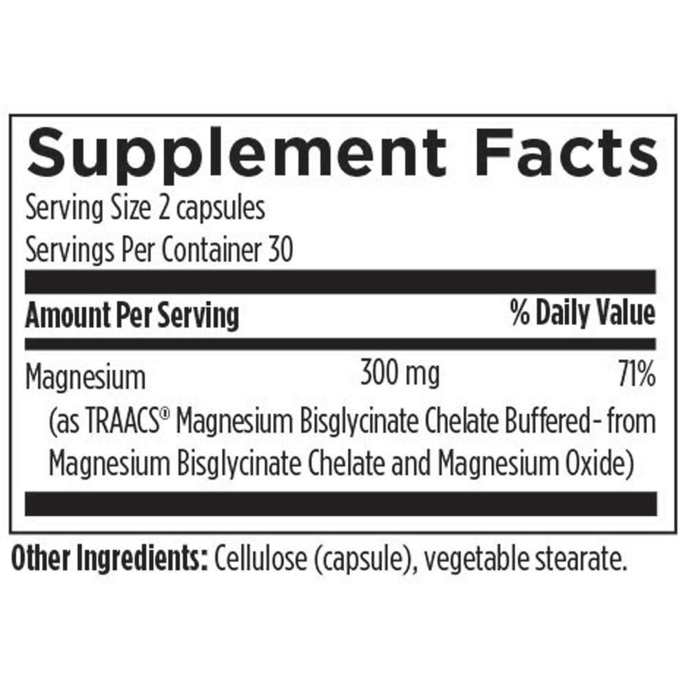 Magnesium Glycinate Complex (formerly Magnesium Buffered Chelate)