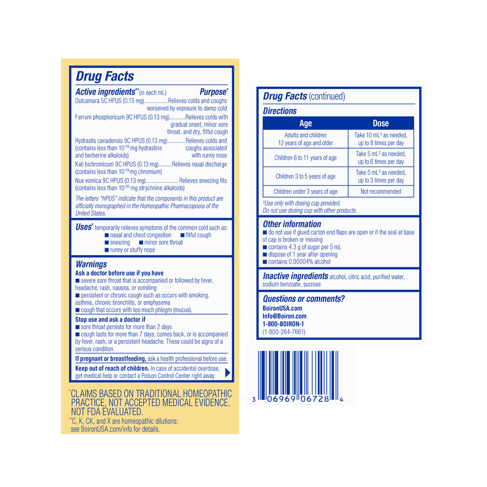 Chestal Cold & Cough - Adult