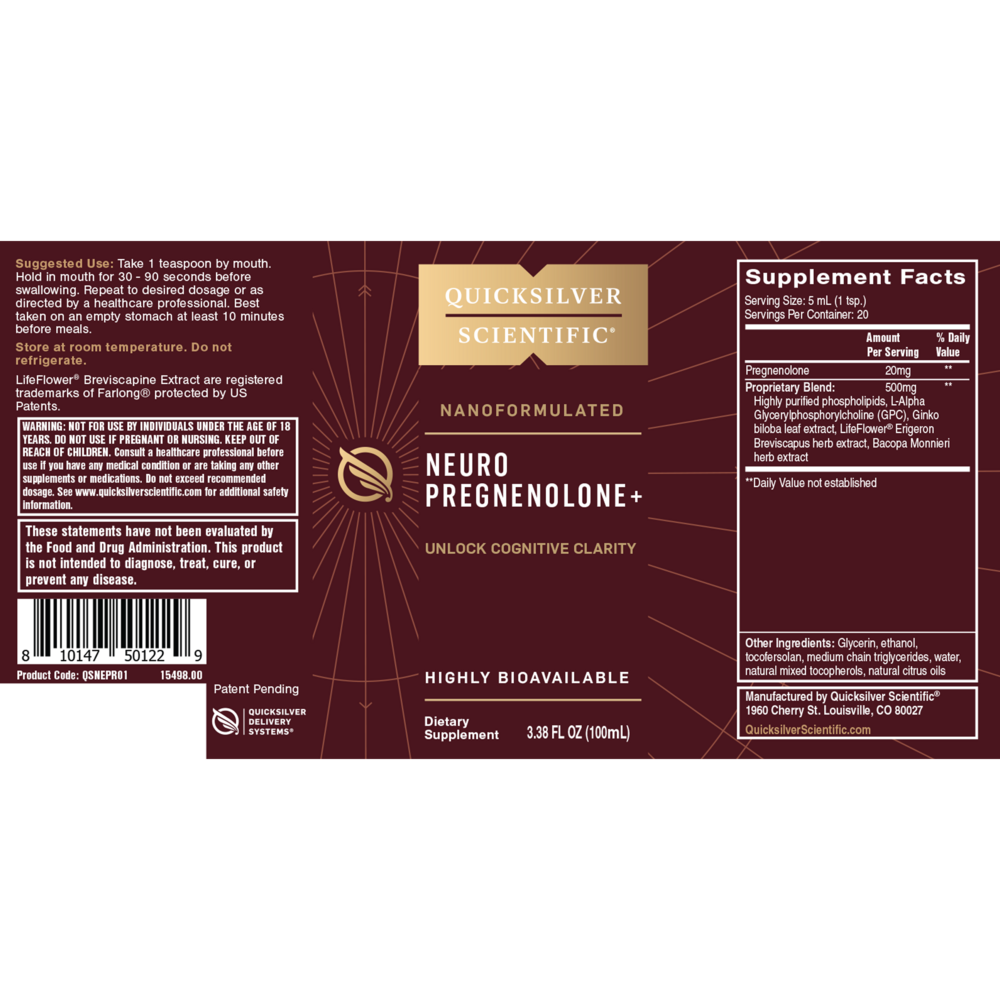 Neuro Pregnenolone+