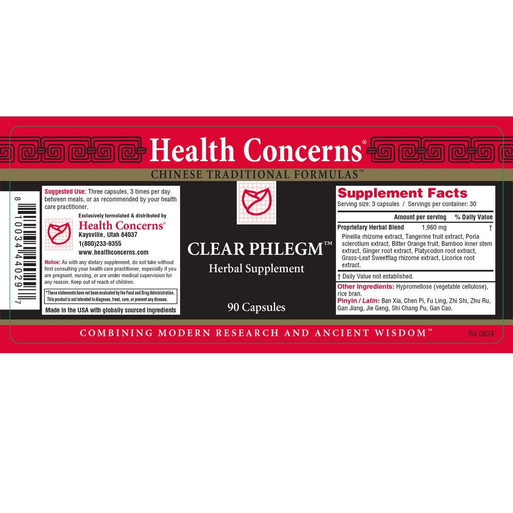 Clear Phlegm (Wen Dan Tang)