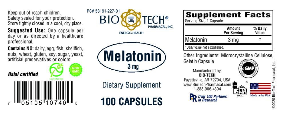Melatonin 3 mg