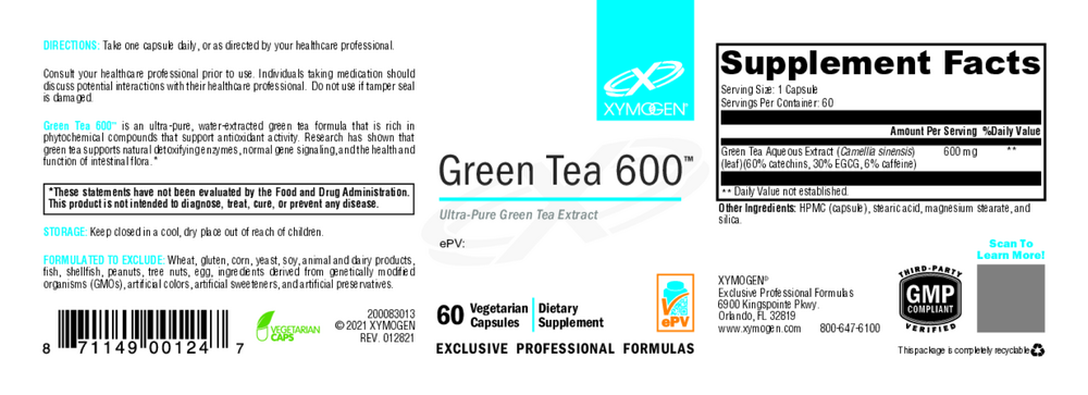 Green Tea 600