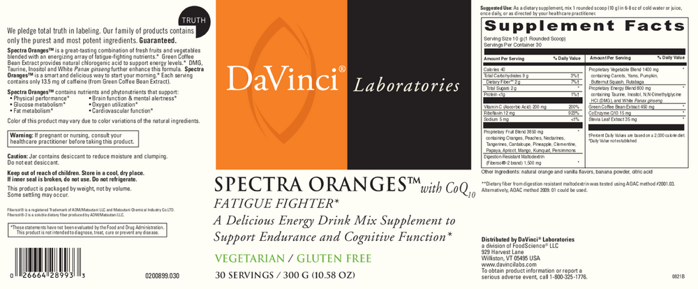 Spectra Oranges