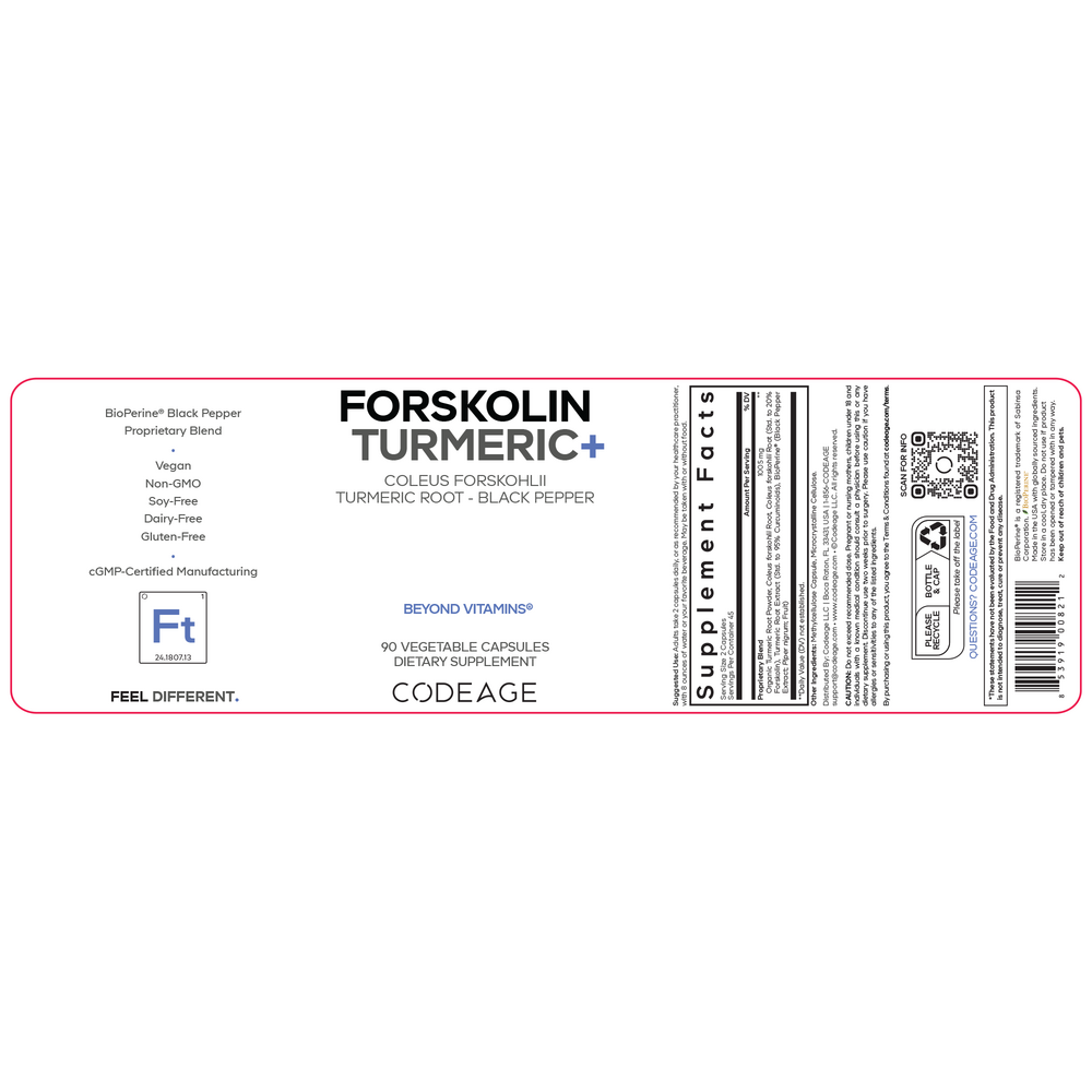 Forskolin Turmeric+
