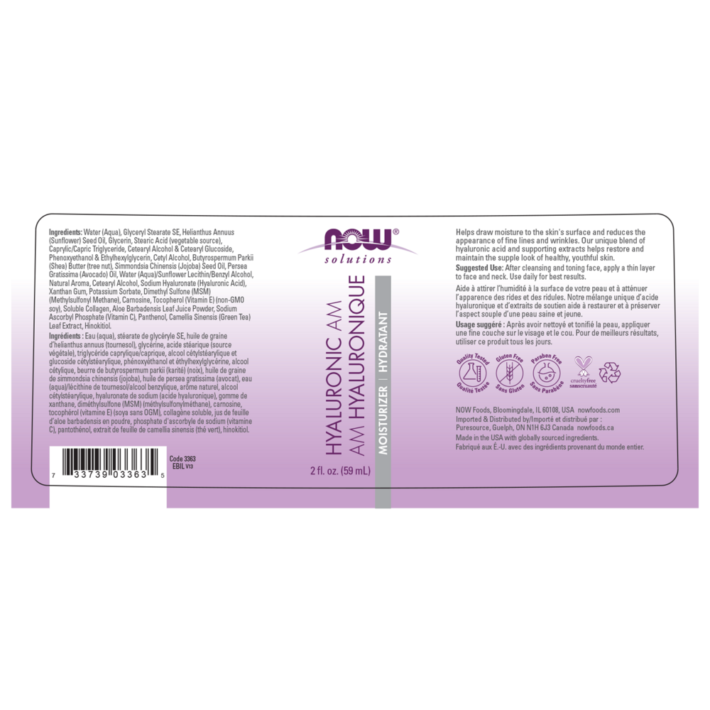 Hyaluronic Acid Moisturizer AM