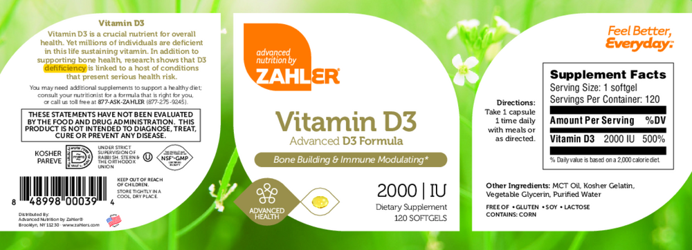Vitamin D3 2000IU