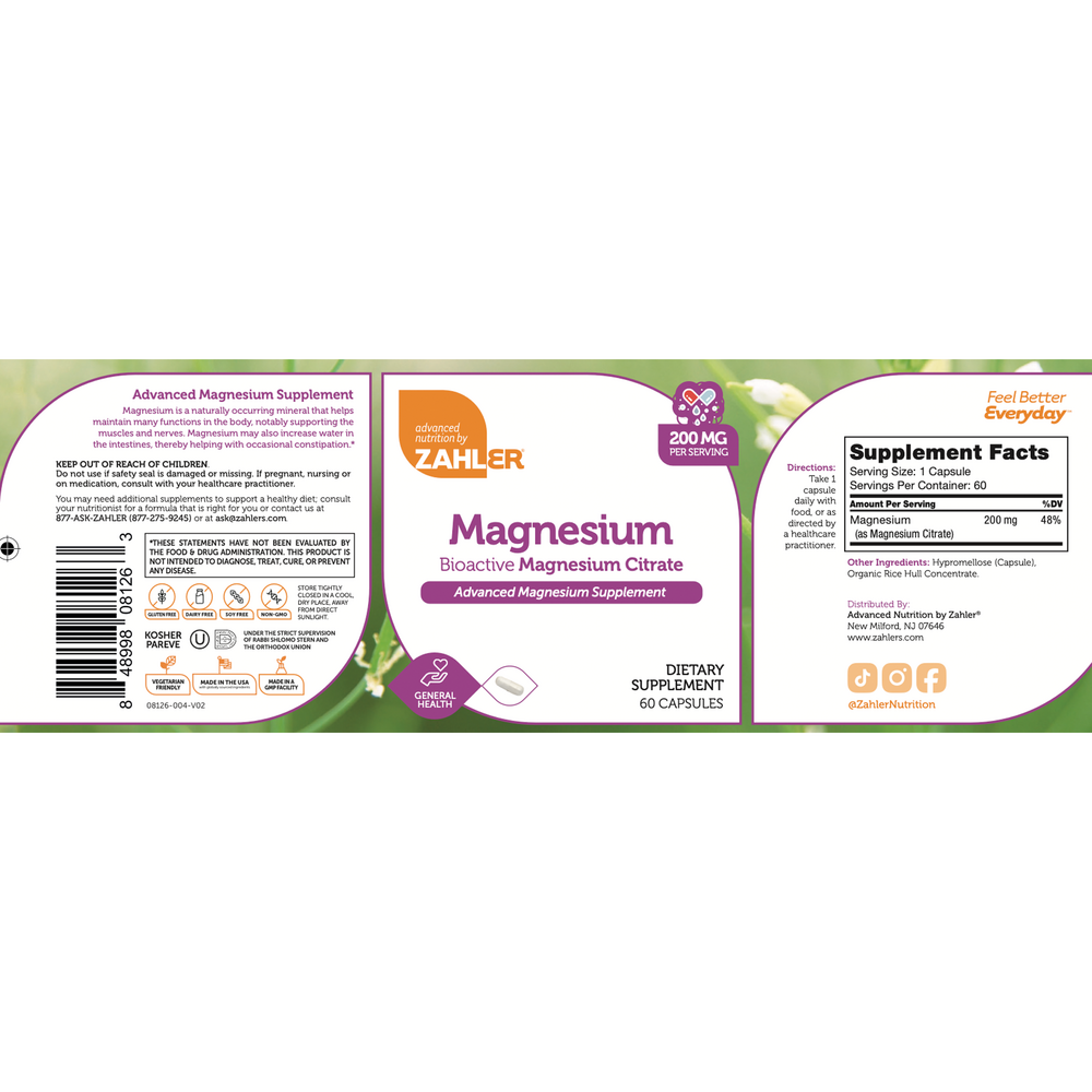 Magnesium Citrate 200mg