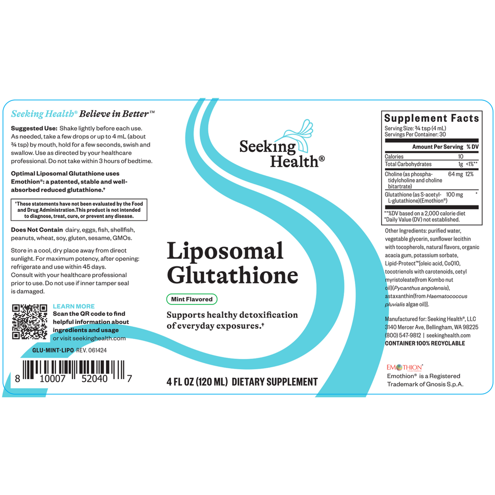 Liposomal Glutathione Original Mint
