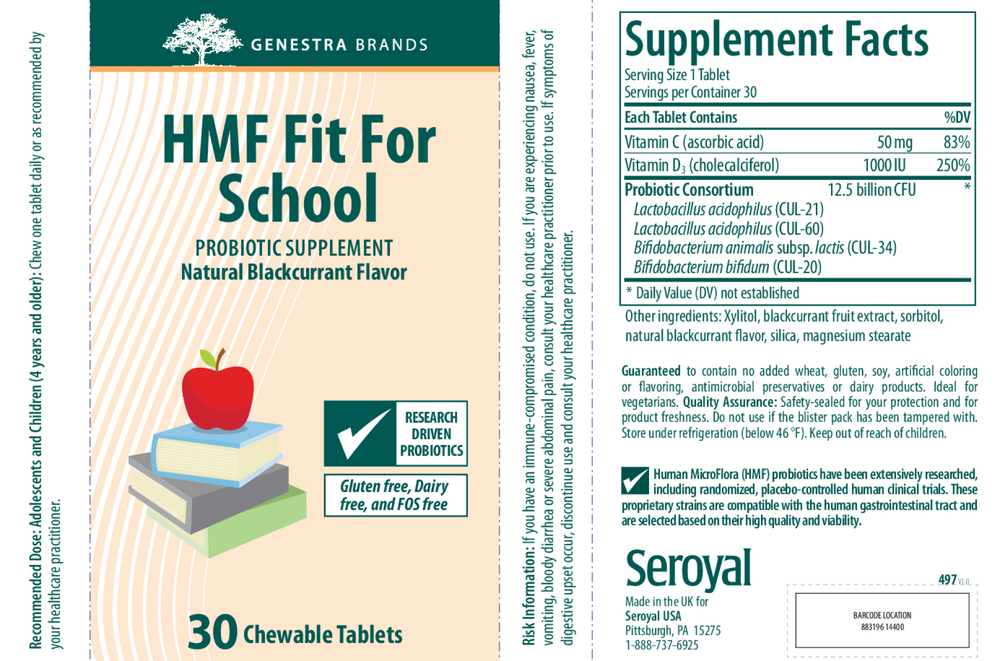HMF Fit for School Chewable
