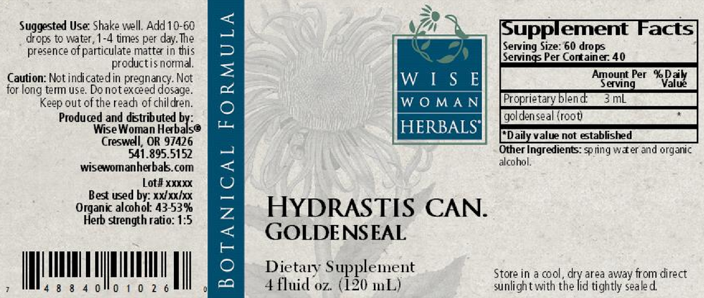 Hydrastis canadensis - goldenseal