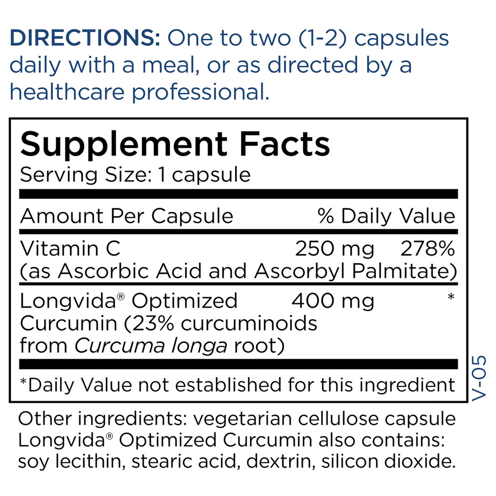 Curcumin + C (Longvida) 400mg