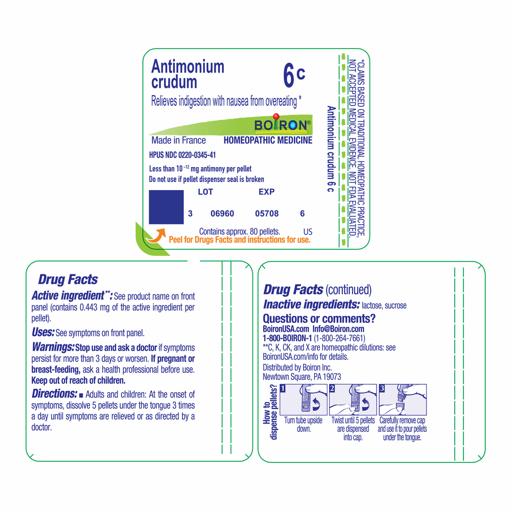 Antimonium Crudum 6c