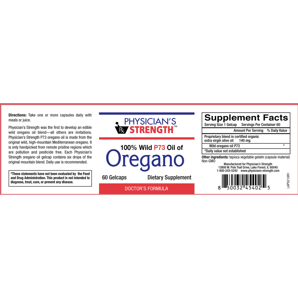 Wild Oil of Oregano Gelcap