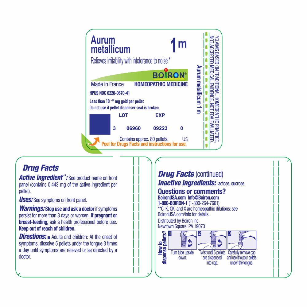 Aurum Metallicum 1m