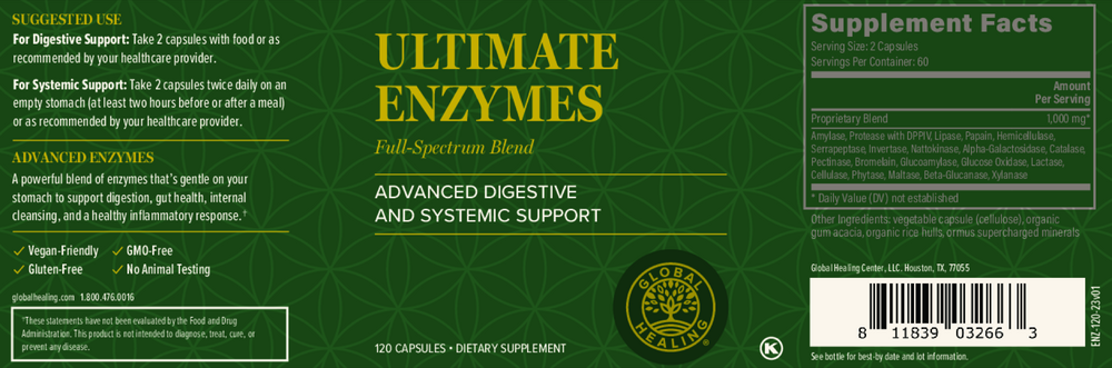 Ultimate Enzymes (formerly Veganzyme)