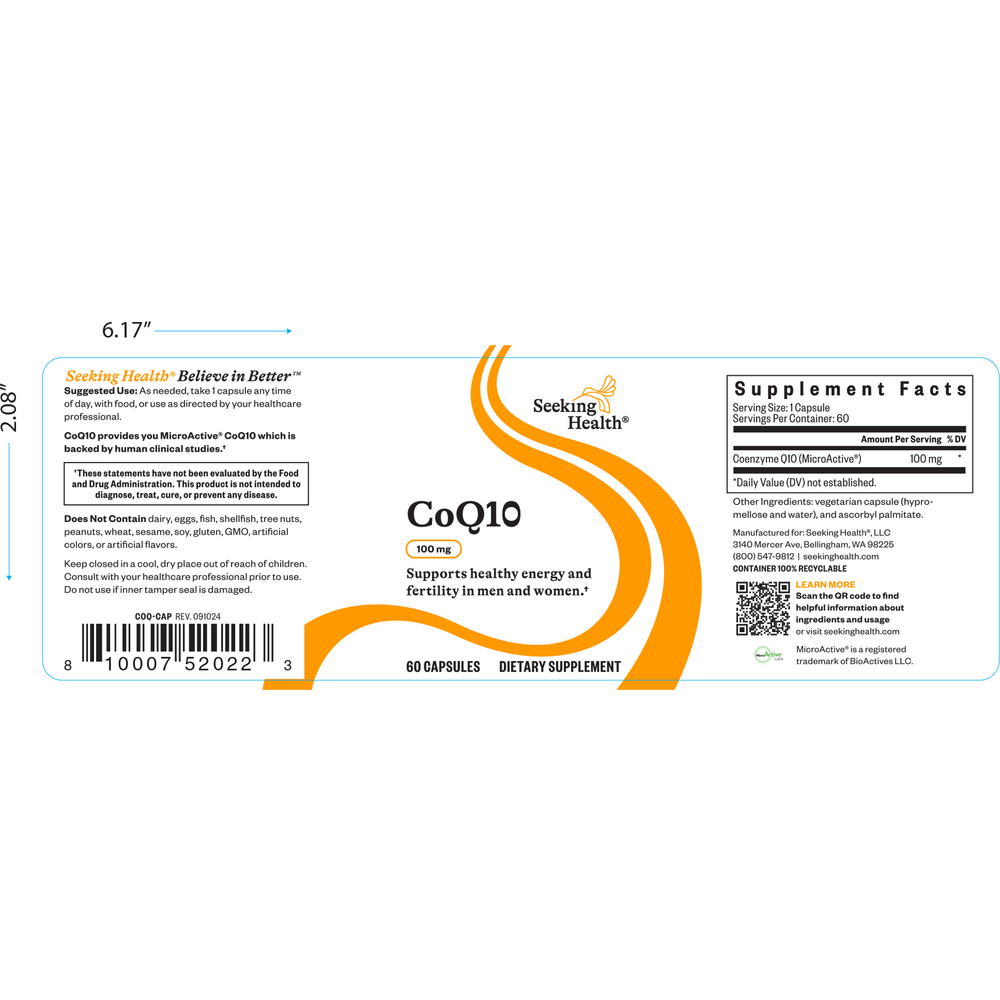 Optimal CoQ10 100mg