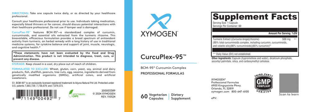 CurcuPlex-95 Curcumin/Turmeric