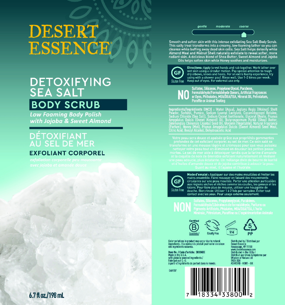 Detoxifying Sea Salt Body Scrub