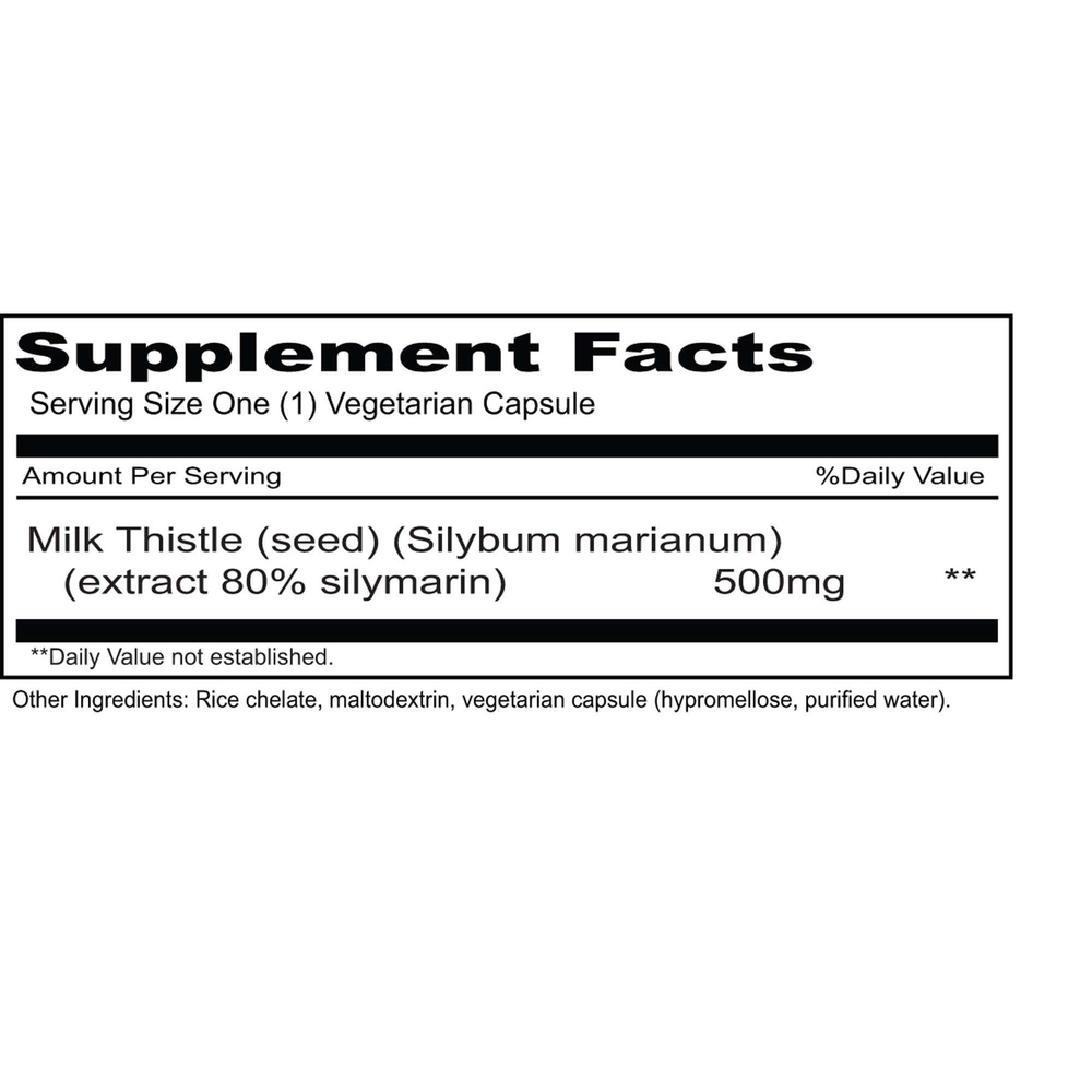 Milk Thistle 500mg