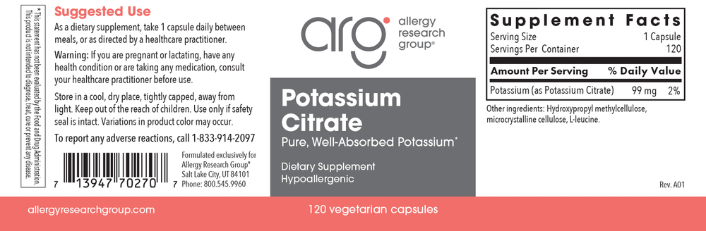 Potassium Citrate