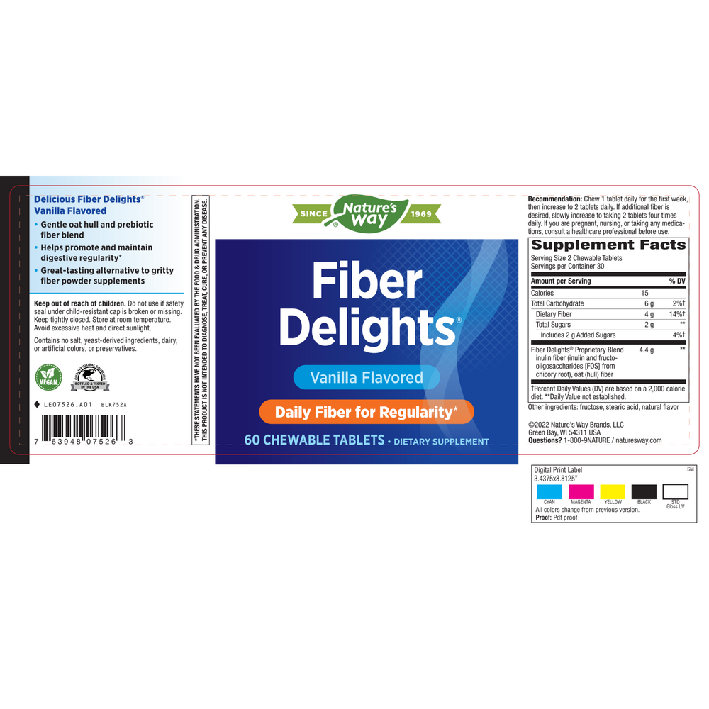 Fiber Delights® Vanilla