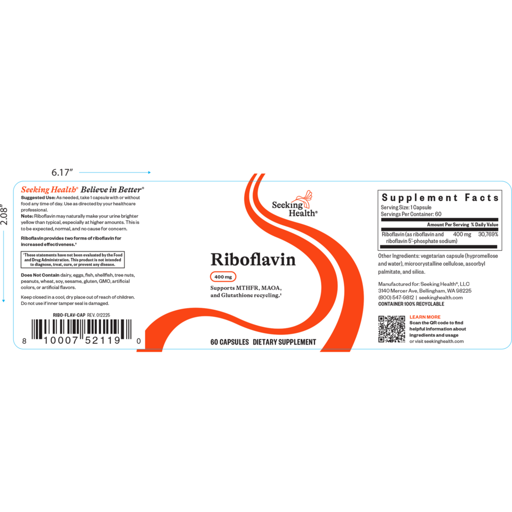 Riboflavin 400mg