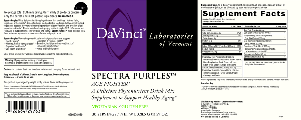 Spectra Purples (California Only)