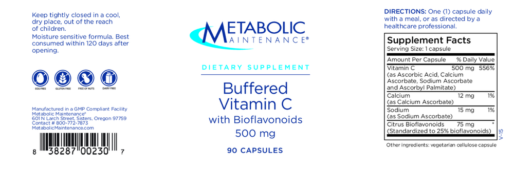 Buffered Vitamin C 500mg