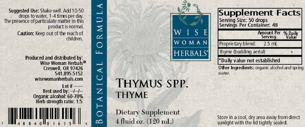 Thymus vulgaris - thyme