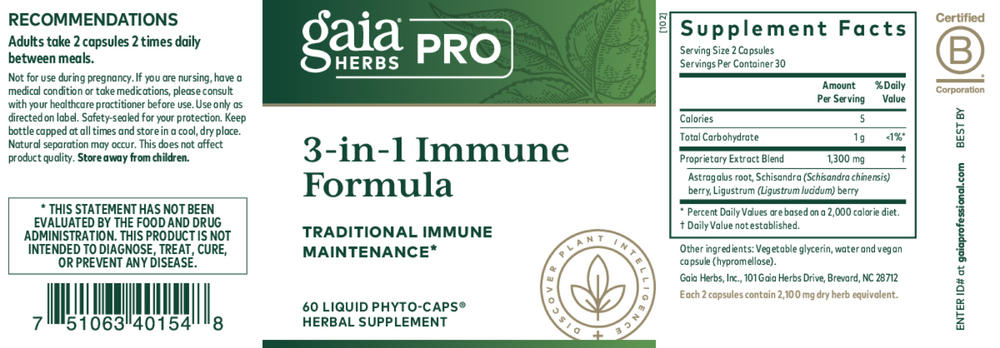 3-in-1 Immune Formula