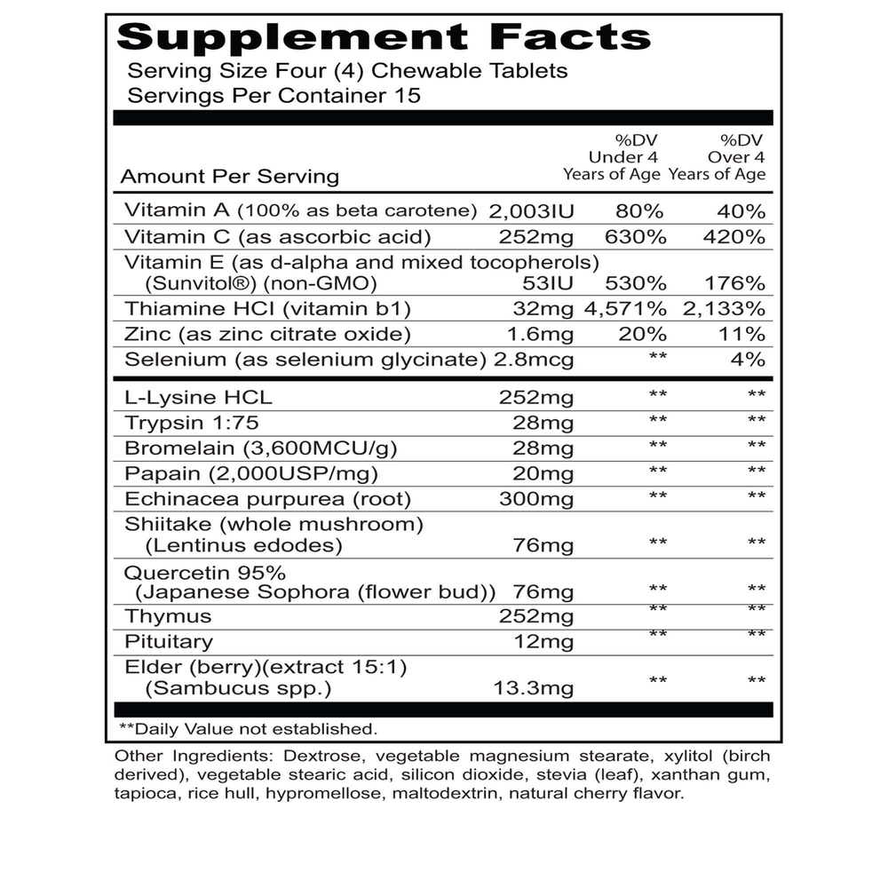 Kindermune Chewable