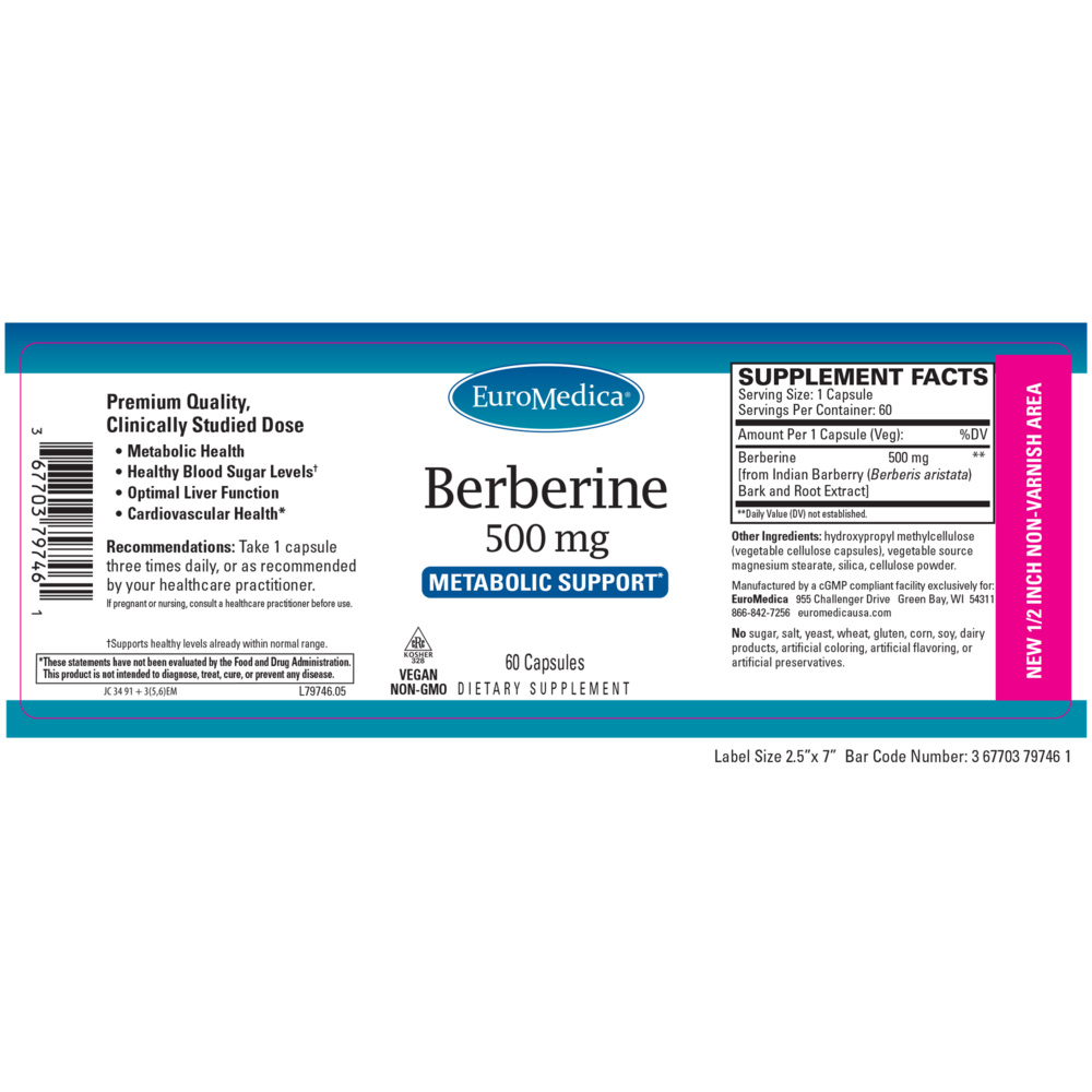 Berberine - Metabolic Support