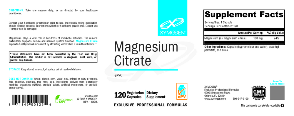 Magnesium Citrate