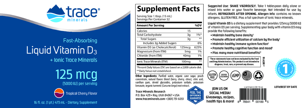 Liquid Vitamin D3