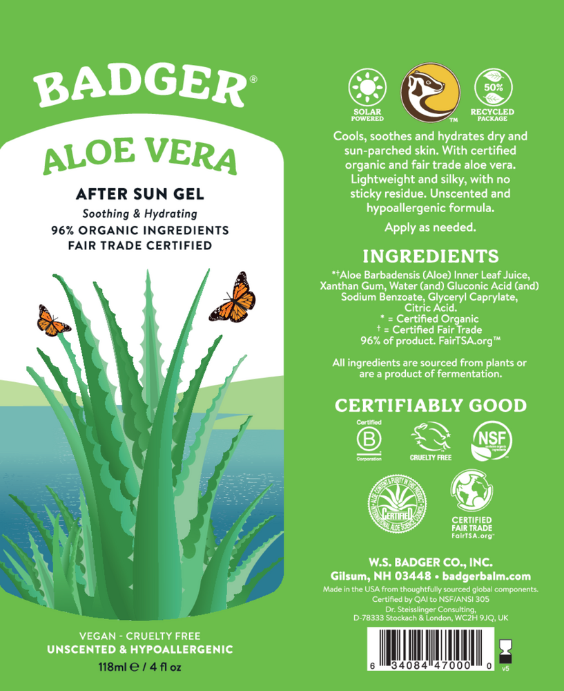 Aloe Vera Gel Unscented