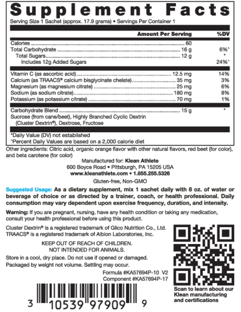 Klean Hydration Sachets