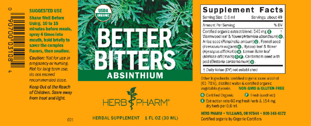 Absinthium - Better Bitters
