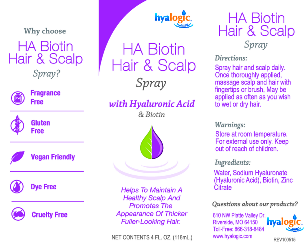 HA Biotin Hair & Scalp Spray