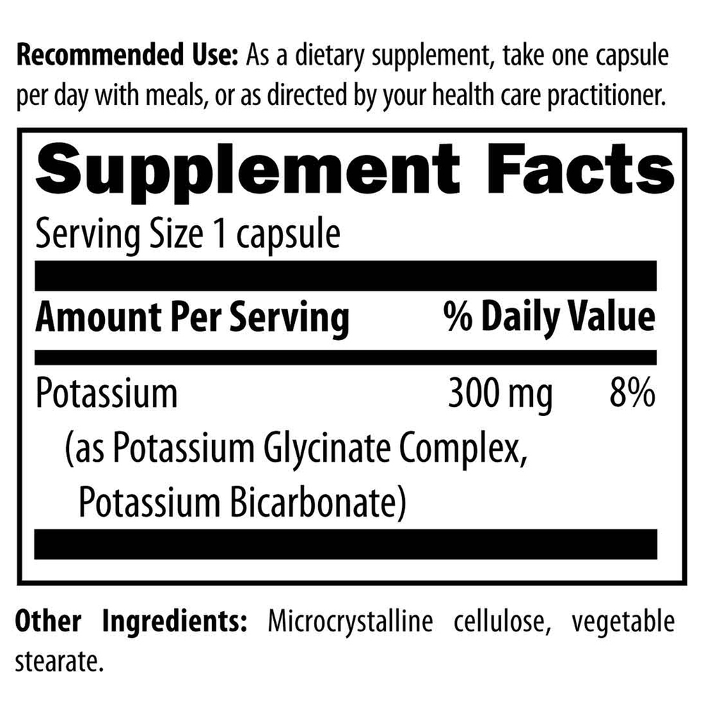 K+2 Potassium 300mg