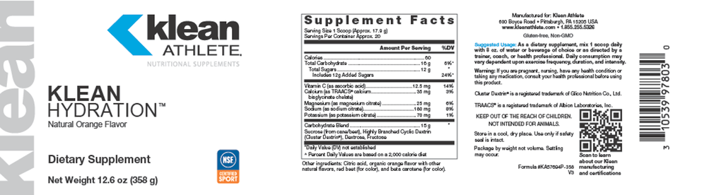 Klean Hydration (California Only)