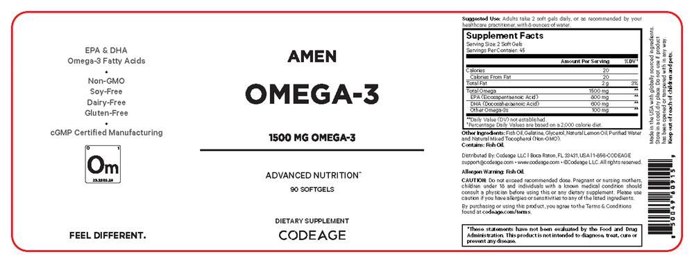 Amen Omega-3