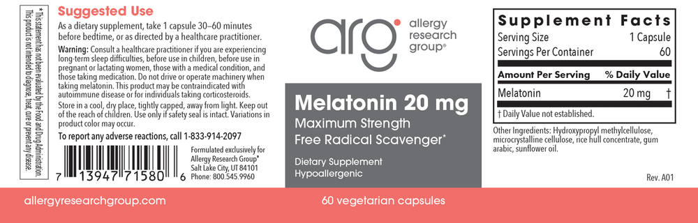 Melatonin 20mg