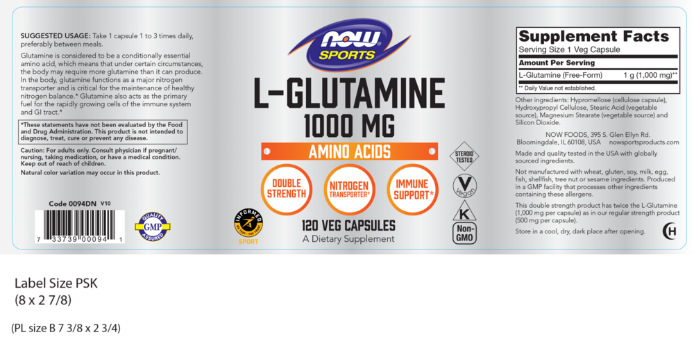 L-Glutamine 1000mg