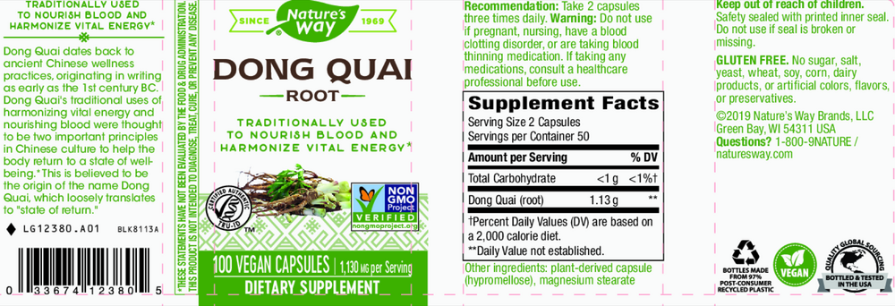 Dong Quai Root