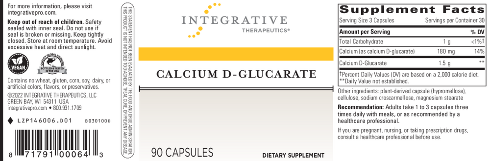 Calcium D-Glucarate