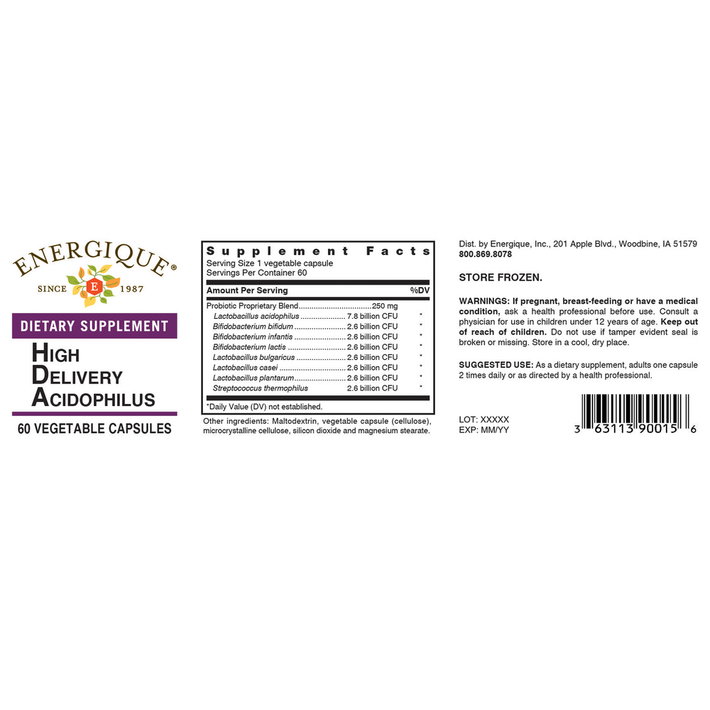 High Delivery Acidophilus