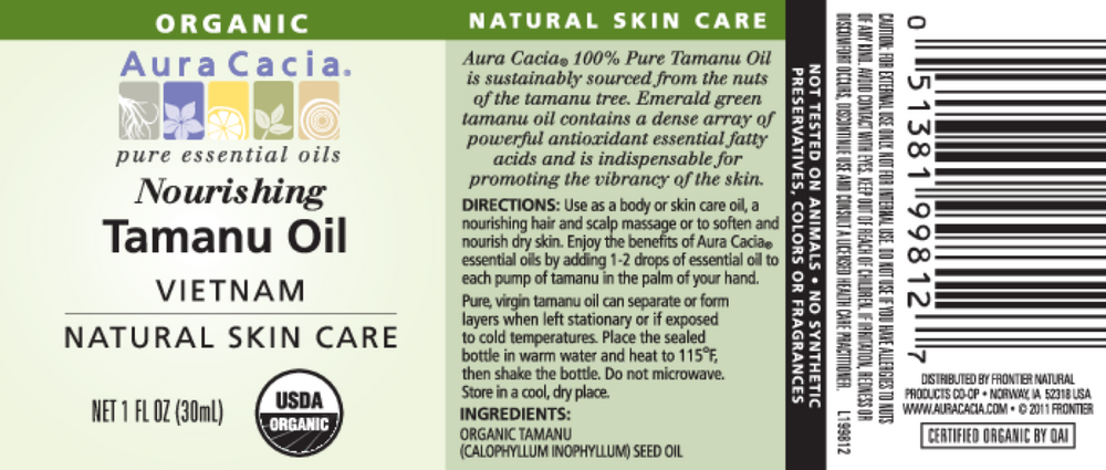 Tamanu Oil Organi